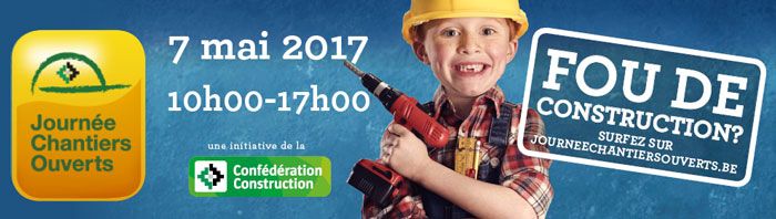 Journée nationale Chantiers Ouverts : ouverture de notre chantier de Limal